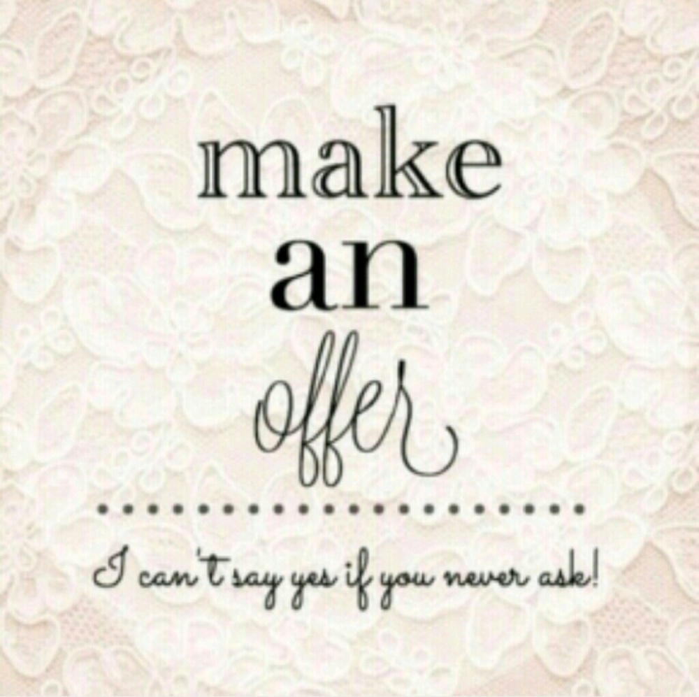 Go ahead... Make an offer!